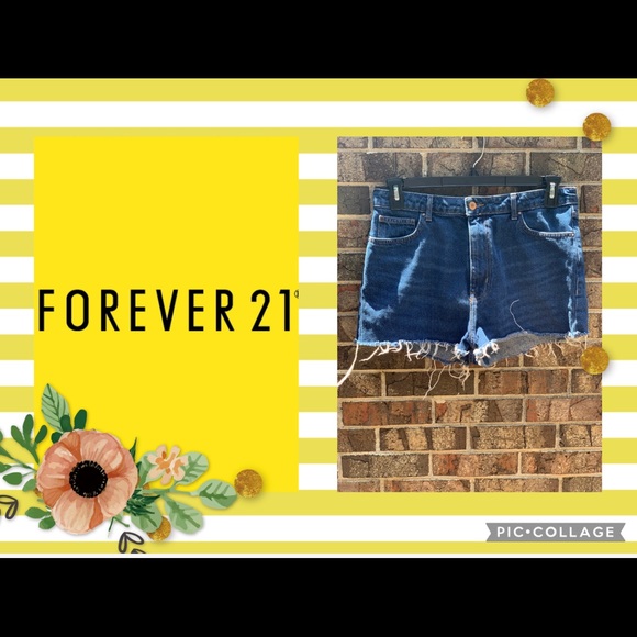 Forever 21 Denim Shorts - Picture 1 of 7